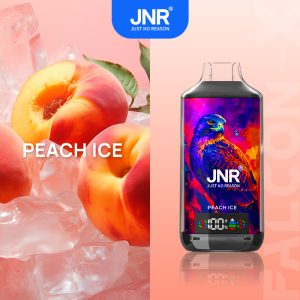JNR Falcon-X 18000 Peach Ice • Vape Jetable Goût Pêche Givrée