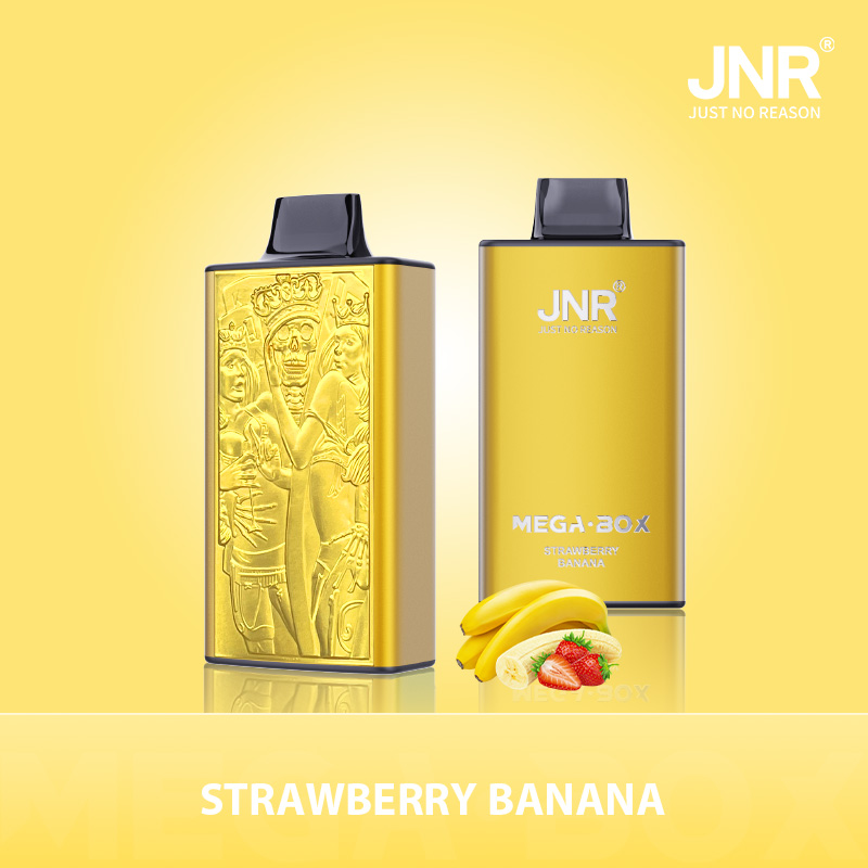 JNR Mega Box 25000 Strawberry Banana Vape Rechargeable 25 000 puffs