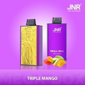 JNR Mega Box 25000 Triple Mango Vape – Explosion Tropicale Intense