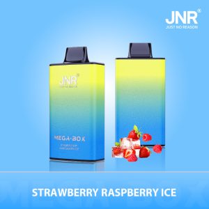 JNR Mega Box 25000 Strawberry Raspberry Ice Vape Premium Fruits Glacé