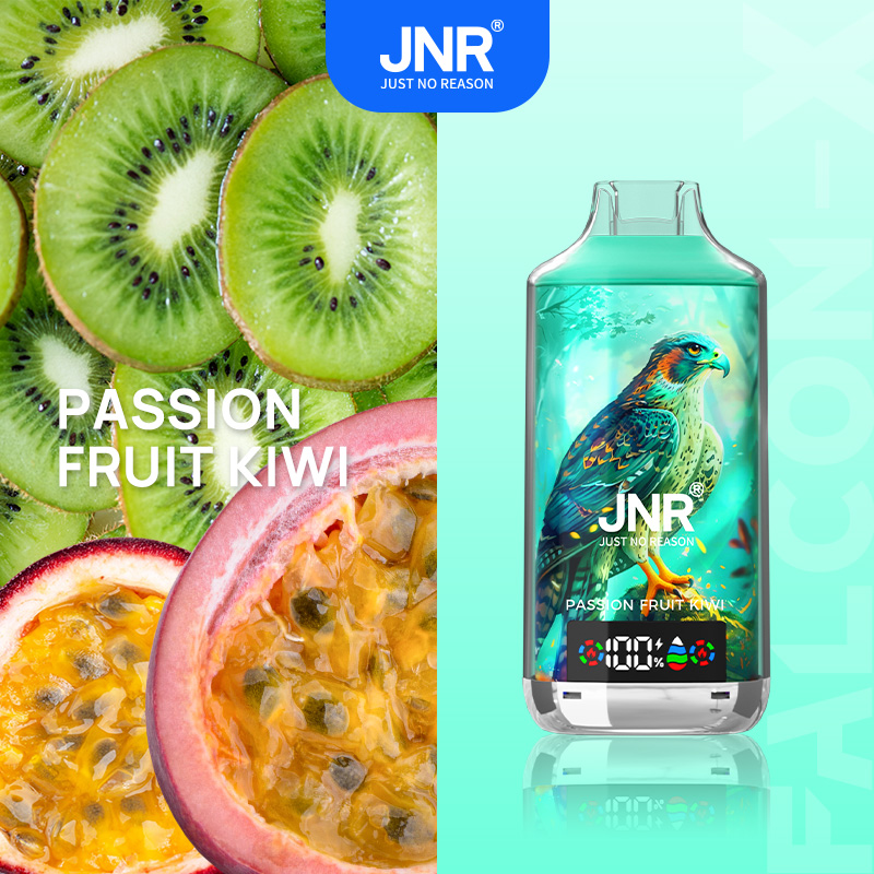 JNR Falcon-X 18000 Passion Fruit Kiwi Vape - Saveur Exotique et Intense