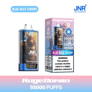 JNR RageGorilla 55000 Blue Razz Cherry Vape Fruitée Longue Durée