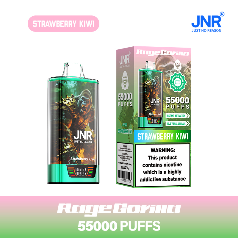 Strawberry Kiwi JNR RageGorilla 55000 Vape Saveur Fruitée Premium