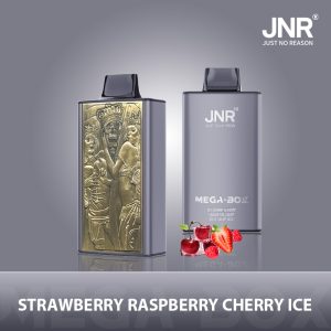 JNR Mega Box 25000 Strawberry Raspberry Cherry Ice – Vape Fruitée & Fraîche