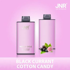 Black Currant Cotton Candy JNR Mega Box 25000 Vape Ultra Saveur Fruitée