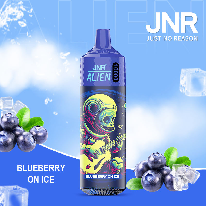Blueberry On Ice JNR ALIEN 10000 Vape Rechargeable Premium