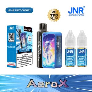 Blue Razz Cherry JNR Aero X 32000 – Vape Refillable Fruité et Puissante