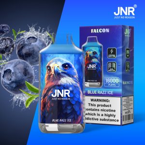 JNR Falcon 16000 Blue Razz Ice Vape – Saveur Fruitée et Fraîcheur Intense