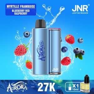 Blueberry Red Raspberry JNR AURORA 27000 Vape Rechargeable Saveur Fruitée