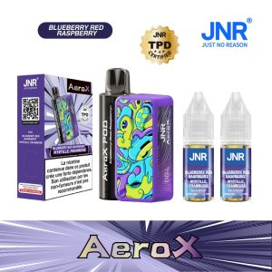 JNR Aero X 32000 – Vape Blueberry Red Raspberry Refilling Ultra 32000 Puffs