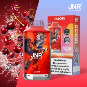 JNR Falcon 16000 Cherry Vape Rechargeable Saveur Cerise Intense