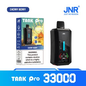JNR TANK PRO 33000 Cherry Berry – Vape Longue Durée Saveur Fruitée