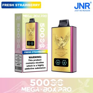 JNR Mega Box Pro 50000 Fresh Strawberry Vape Rechargeable Saveur Naturelle
