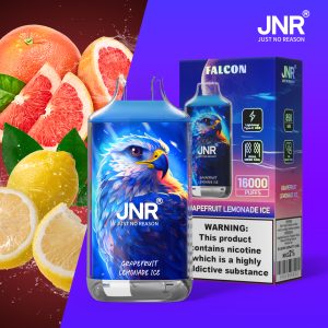 JNR Falcon 16000 Grapefruit Lemonade Ice Vape Jetable Saveur Agrumes Glacée