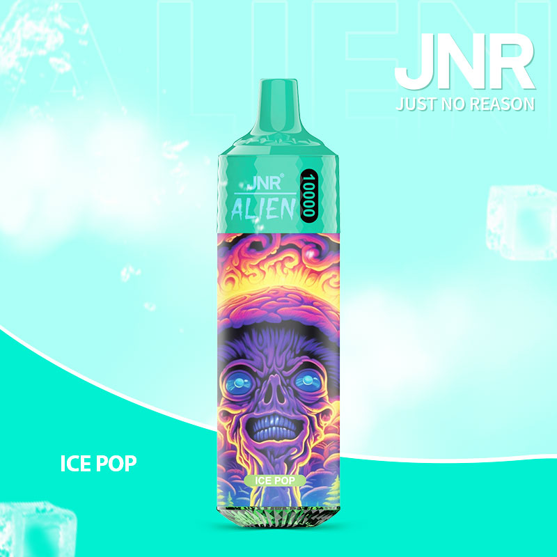 Ice Pop JNR ALIEN 10000 Vape Jetable Rechargeable Saveur Glacée