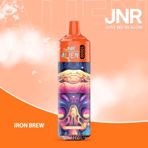 Iron Brew JNR ALIEN 10000 Vape Rechargeable Saveur Unique