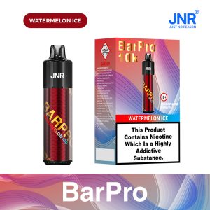 JNR BARPRO 10000 Watermelon Ice Vape – Saveur Pastèque Glacée