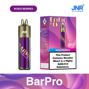 JNR BARPRO 10000 Mixed Berries Vape Rechargeable Saveurs Intenses
