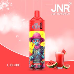 JNR ALIEN 10000 Lush Ice – Vape Jetable Saveur Pastèque Mentholée