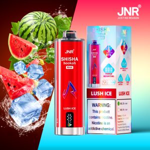 JNR SHISHA MAX 22000 Lush Ice Vape – Saveur Pastèque Mentholée