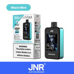 Miami Mint JNR Media Max 40000 Vape Menthe Fraîche & Puissante