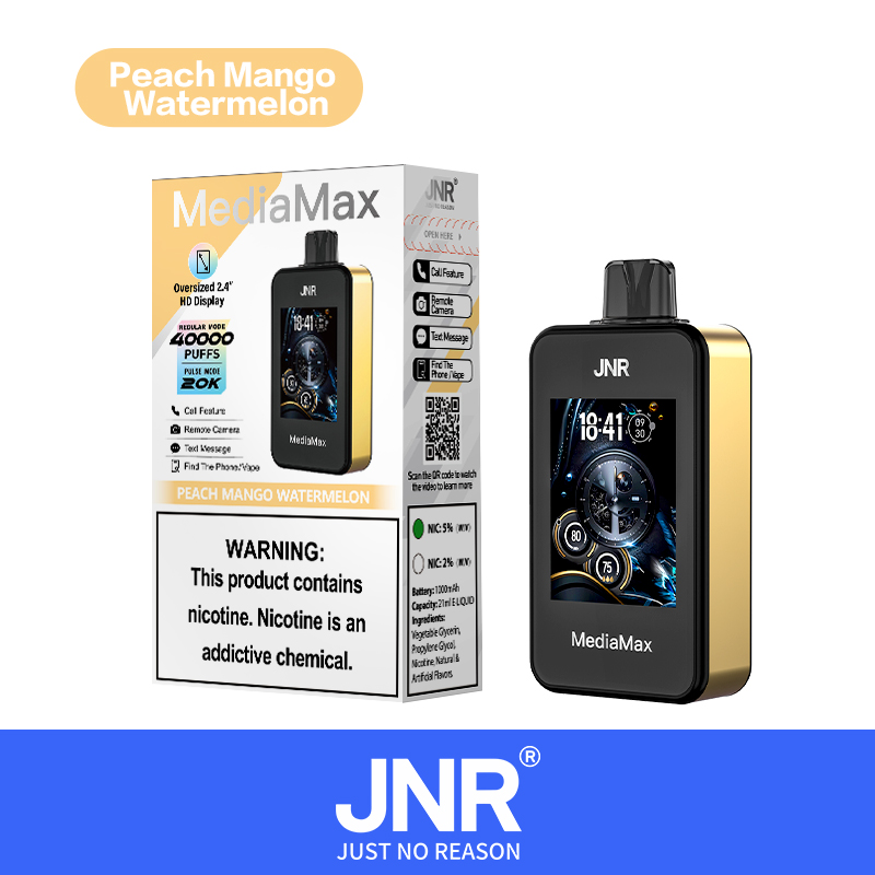 Peach Mango Watermelon â JNR Media Max 40000 Vape Jetable