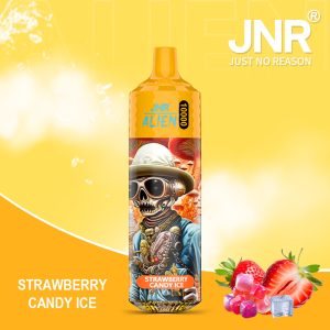 JNR ALIEN 10000 Strawberry Candy Ice Vape Rechargeable
