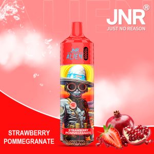 JNR ALIEN 10000 Strawberry Pomegranate Vape Rechargeable Premium