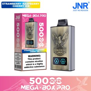 JNR Mega Box Pro 50000 Vape Strawberry Raspberry Cherry Ice – Saveur Fruitée Glacée