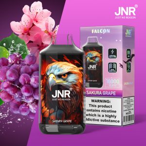 JNR Falcon 16000 Sakura Grape | Vape Jetable Saveur Fruitée et Florale