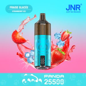 JNR PANDA 25500 Strawberry Ice – Vape Rechargeable Goût Fraise Glacée
