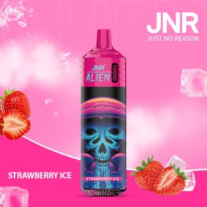 Strawberry Ice JNR ALIEN 10000 Vape – Fraise Glacée Intense