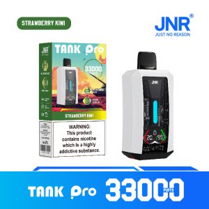 JNR TANK PRO 33000 Strawberry Kiwi – Vape Jetable Rechargeable Premium
