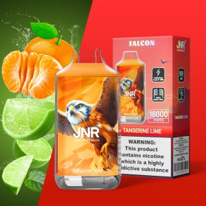 JNR Falcon 16000 Tangerine Lime – Vape Jetable Agrumes Intensément Rafraîchissante