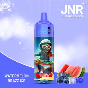 Watermelon Brazz Ice JNR ALIEN 10000 Vape Jetable - Saveur Fruité Mentholée