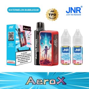 JNR Aero X 32000 Watermelon Bubblegum – Vape Fruitée Longue Durée