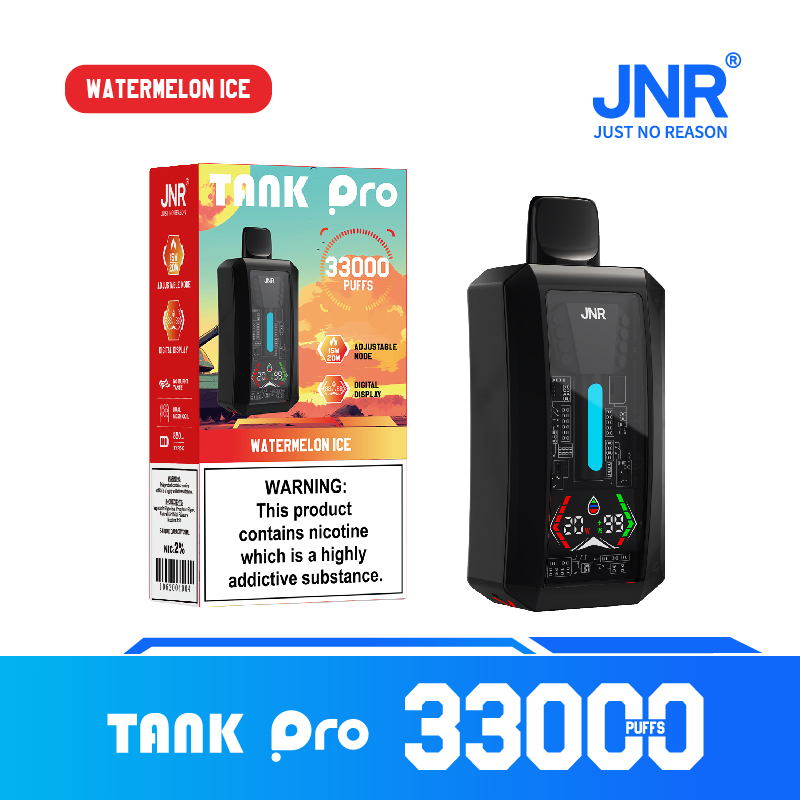JNR TANK PRO 33000 Watermelon Ice – Vape Afrutado Ultra‑Refrescante