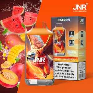 JNR Falcon 16000 Watermelon Mango Peach – Vape Tropicale Extra‑Longue