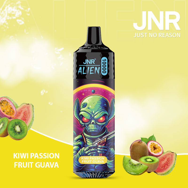JNR ALIEN 10000 Vape â Saveur Tropicale Kiwi Passion Fruit Guava